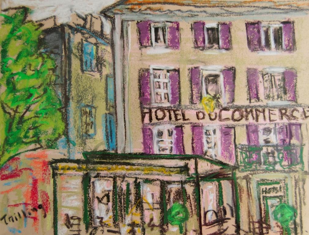 Hotel Du Commerce Pont-Saint-Esprit Ngoại thất bức ảnh